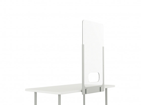 on white image of Steelcase Health Separation Screen