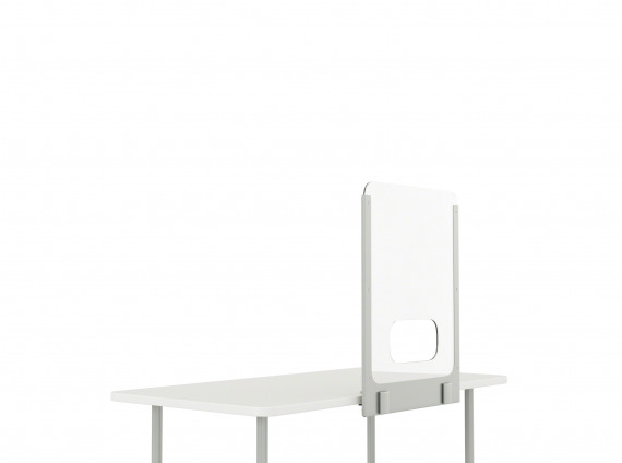 on white image of Steelcase Health Separation Screen