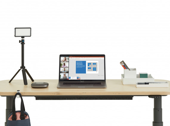 Personal Work Amenities Home Office Setting